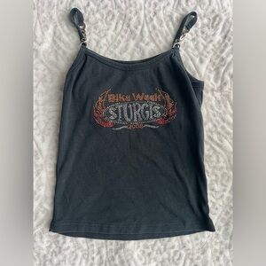 Bike Week Sturgis 2008 Tank Top with Chain Straps